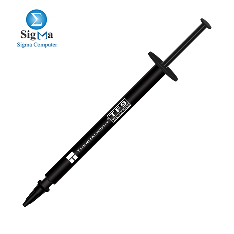 Thermalright TF9 1.5g     High-performance thermal paste with 14W m.k conductivity  non-conductive  wide temp range  -220    to  380      and easy application.