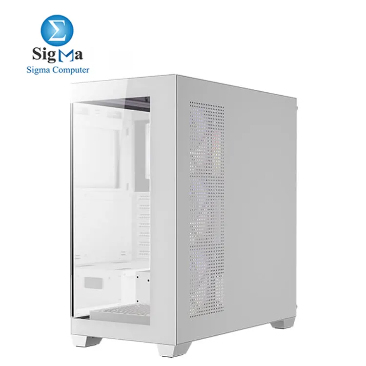 Antec CX300 ARGB White   Antec Atom B750     Stylish mid-tower case with 4 ARGB fans  tempered glass  ATX support  and Antec Atom B750 750W PSU with full protections