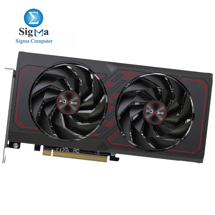 Sapphire PULSE RX 7600 XT 16GB     RDNA    3  2810 MHz Boost  16GB GDDR6  2048 SP  Dual-X Cooling  PCIe 4.0  192W TDP.