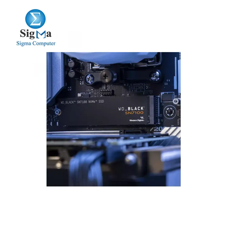 WD BLACK SN7100 1TB NVMe SSD by Western Digital     PCIe Gen4  7 250MB s read  6 900MB s write  3-year warranty 