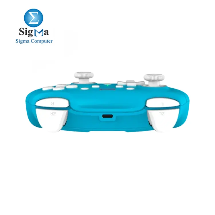 Redragon G815 Blue – Wired gamepad with dual vibration, turbo function, ergonomic design, and wide compatibility with PC, PS4, Xbox One, and Switch.