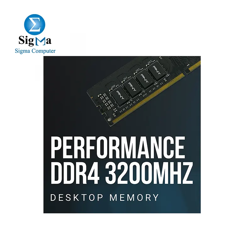  PNY 8GB Performance DDR4 3200MHz Desktop Memory  PC4-25600 