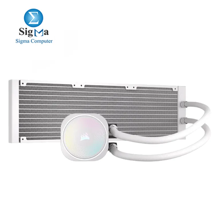 Corsair NAUTILUS 360 RS ARGB – 360mm liquid cooler with 3x ARGB PWM fans, copper cold plate, Intel & AMD socket support