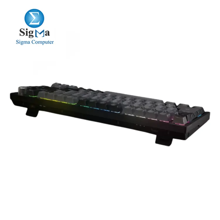 CORSAIR K65 PLUS WIRELESS     75  compact mechanical keyboard with MLX Red switches  up to 266h battery  wireless   USB-C  iCUE support  and full NKRO.