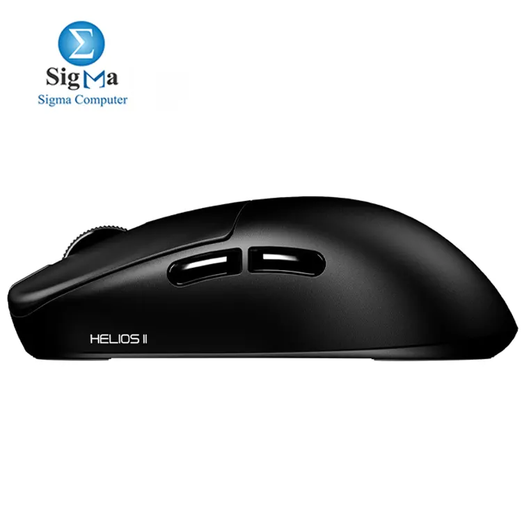 FANTECH Helios II     Ultra-light 55g wireless gaming mouse with Pixart 3395 sensor  26K DPI  1000Hz polling rate  and 100M click lifespan.