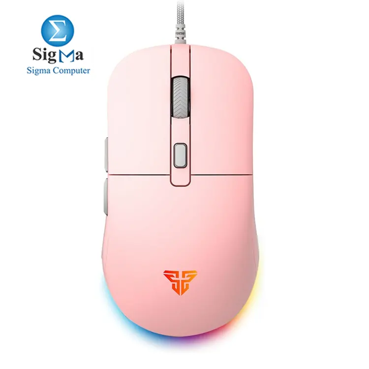 FANTECH KANATA VX9S Pink gaming mouse with RGB adjustable 400-7200 DPI 60 IPS 20G acceleration Huano 10M switches 82g. FANTECH KANATA VX9S Pink gaming mouse with RGB adjustable 400-7200 DPI 60 IPS 20G acceleration Huano 10M switches 82g.