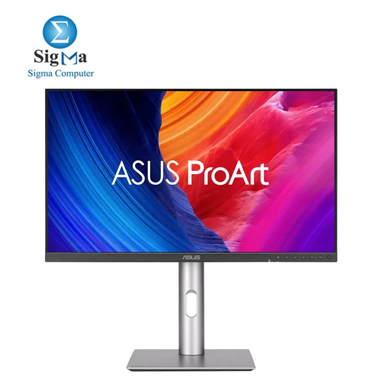 ASUS ProArt Display PA27JCV 27 5K 5120x2880 IPS monitor 99 DCI-P3 E 2 Calman Verified USB-C 96W PD HDR500 Auto KVM Light Sync Ergonomic stand. ASUS ProArt Display PA27JCV 27 5K 5120x2880 IPS monitor 99 DCI-P3 E 2 Calman Verified USB-C 96W PD HDR500 Auto KVM Light Sync Ergonomic stand.