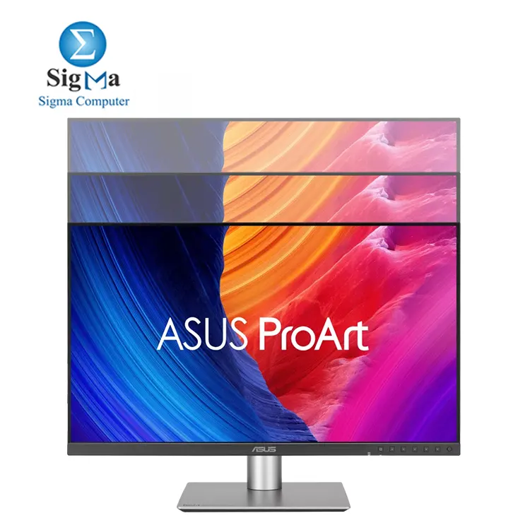 ASUS ProArt Display PA27JCV     27  5K  5120x2880  IPS monitor  99  DCI-P3    E 2  Calman Verified  USB-C 96W PD  HDR500  Auto KVM  Light Sync  Ergonomic stand.