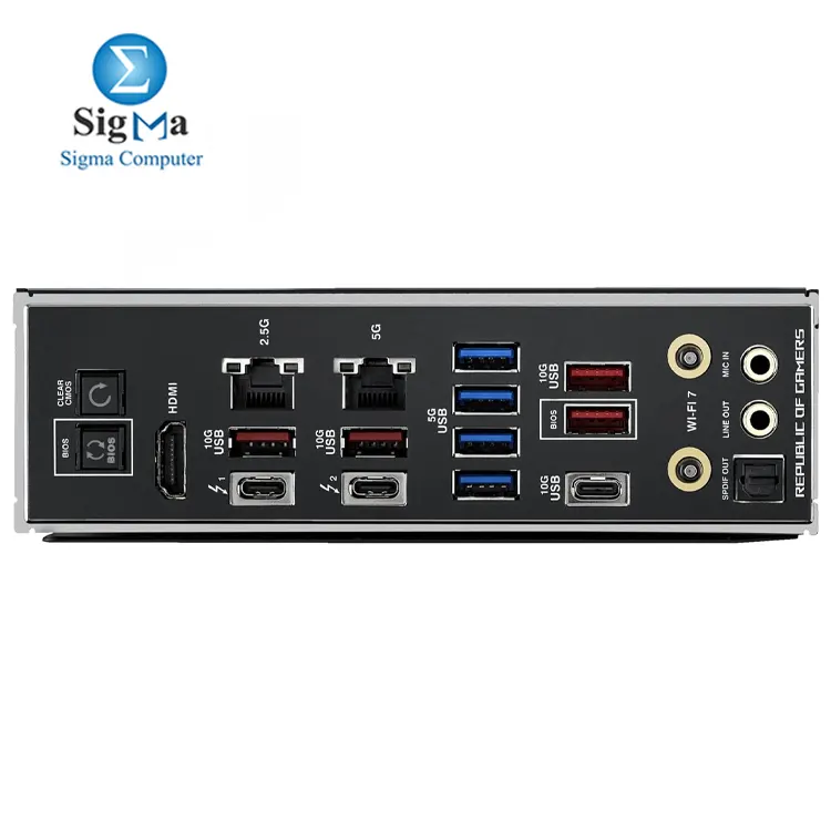 ASUS ROG MAXIMUS Z890 HERO: Intel Z890, LGA1851, DDR5 up to 256GB 9200+ MT/s, PCIe 5.0 x16, 6x M.2 slots, Wi-Fi 7, Dual Ethernet (2.5Gb + 5Gb), Thunderbolt 4, SupremeFX audio, ATX.