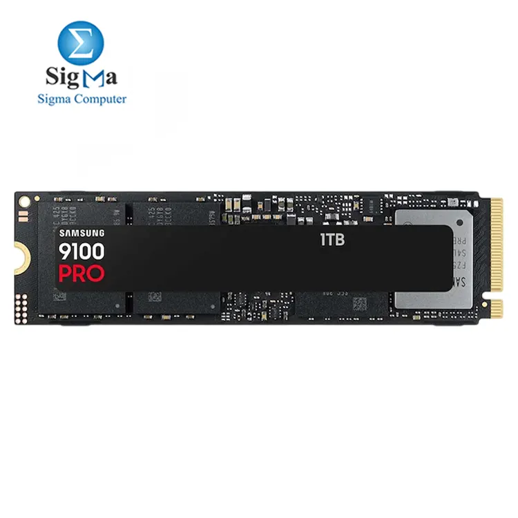 Samsung 9100 PRO 1TB PCIe 5.0 NVMe SSD up to 14 700MB s read 13 300MB s write V-NAND TLC 1GB LPDDR4X cache AES 256-bit encryption. Samsung 9100 PRO 1TB PCIe 5.0 NVMe SSD up to 14 700MB s read 13 300MB s write V-NAND TLC 1GB LPDDR4X cache AES 256-bit encryption.