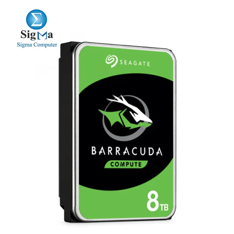 Seagate BarraCuda ST8000DM004     8TB  3.5-Inch  5400 RPM  256MB Cache  SATA 6Gb s  up to 190MB s.