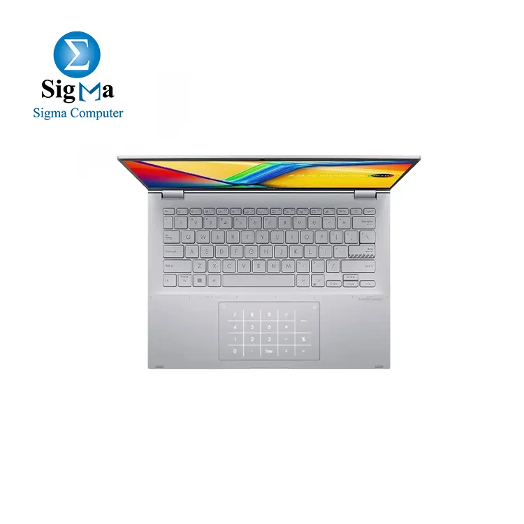 ASUS Vivobook S14 Flip TP3402VA-EG009W - Intel Core i9-13900H - Intel Iris Xe Graphics - 16GB DDR4 - 512GB SSD - 14  WUXGA Touch IPS -  Windows 11 