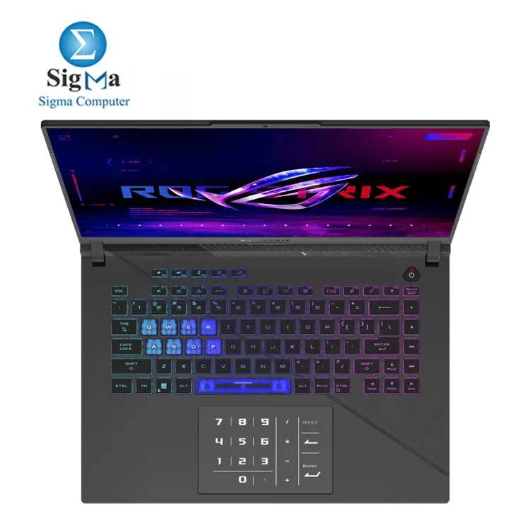 Asus ROG Strix G16 G614JVR-N3044W Intel Core i9-14900HX - NVIDIA RTX 4060 8GB - 16GB DDR5 5600MHz - 1TB M.2 NVME - 16    FHD  IPS  165Hz  100  sRGB - Windows 11