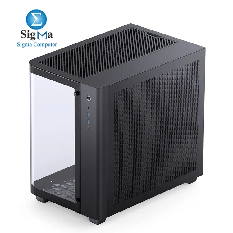 Jonsbo TK-3     ATX case  steel   tempered glass  supports GPUs up to 420mm  CPU coolers 165mm  ATX PSUs 220mm  top bottom 360mm radiators  USB-C front I O.