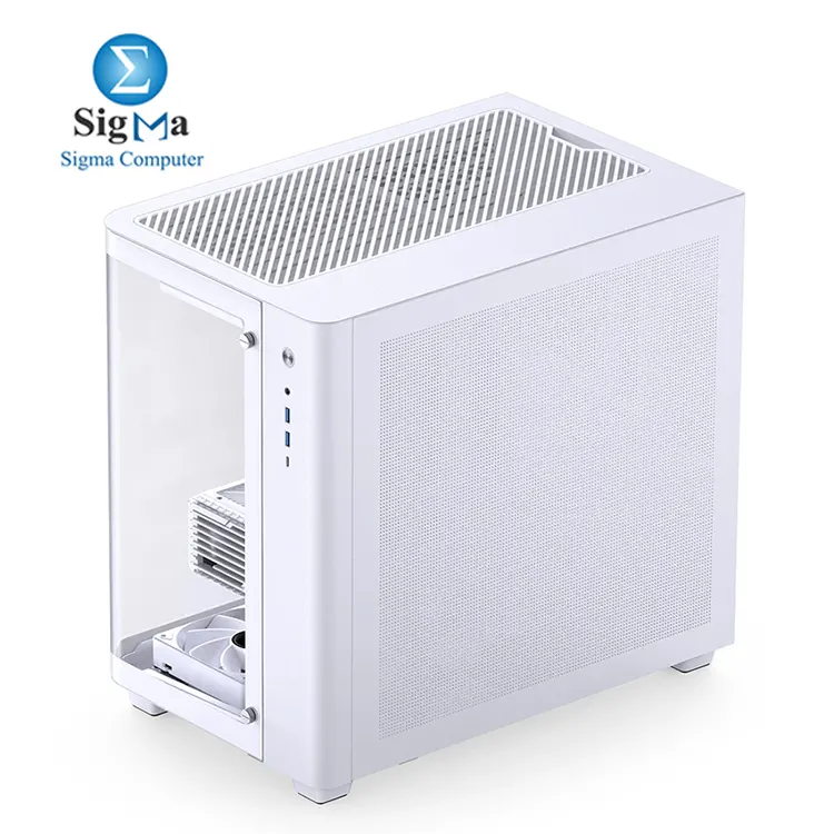 Jonsbo TK-3 White – ATX case, supports GPUs up to 420mm, CPU coolers 165mm, ATX PSUs 220mm, 3.5
