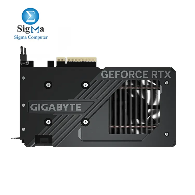 Gigabyte RTX 5060 WINDFORCE OC 8G     2512MHz  3840 CUDA cores  8GB GDDR7 128-bit at 28Gbps  PCIe 5.0  3x DP 2.1b   1x HDMI 2.1b