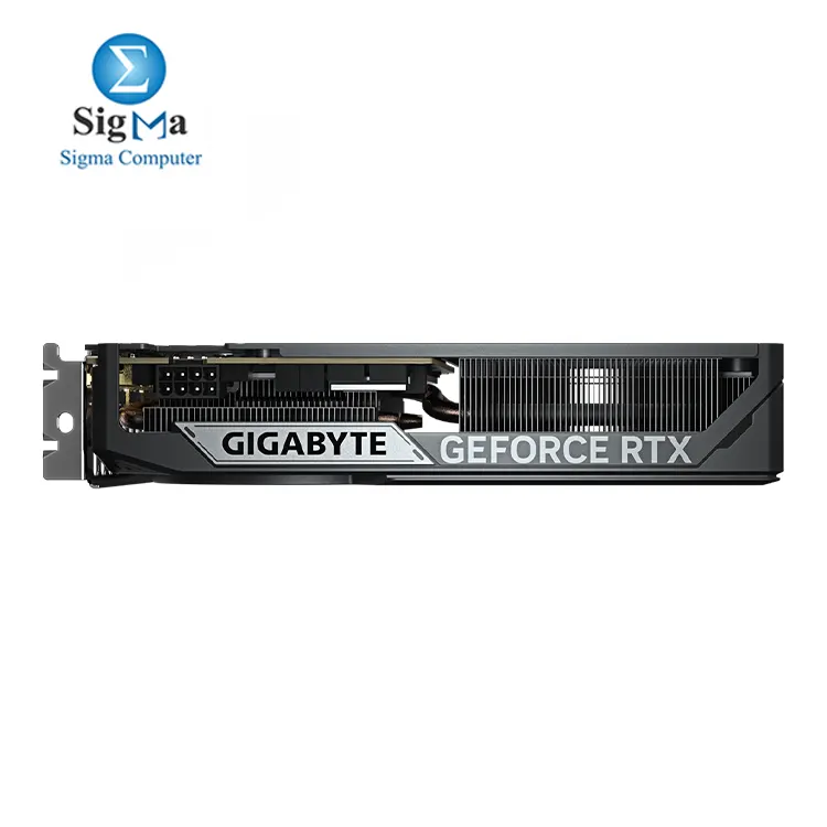 Gigabyte RTX 5060 WINDFORCE OC 8G     2512MHz  3840 CUDA cores  8GB GDDR7 128-bit at 28Gbps  PCIe 5.0  3x DP 2.1b   1x HDMI 2.1b