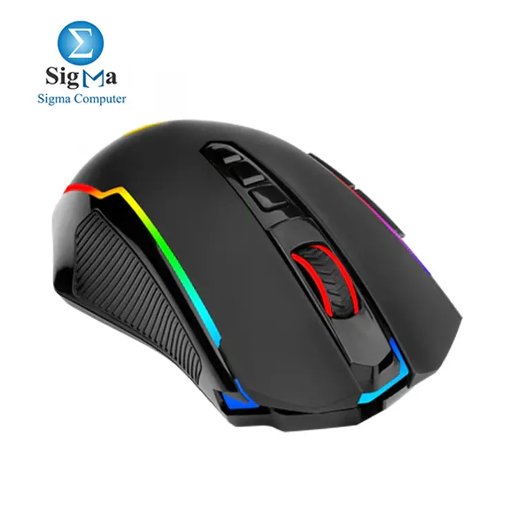 Redragon M914     Tri-Mode  Wired   2.4G   BT   10000 DPI  9 Programmable Buttons   Fire Button  Type-C Cable  RGB Backlight  Macro Support via Software