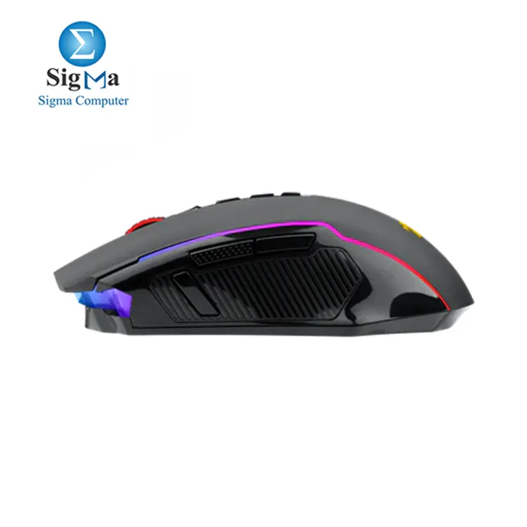Redragon M914     Tri-Mode  Wired   2.4G   BT   10000 DPI  9 Programmable Buttons   Fire Button  Type-C Cable  RGB Backlight  Macro Support via Software