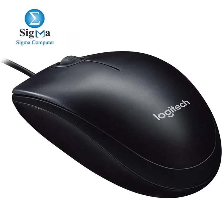 Logitech M90 Wired Mouse     USB  1000 DPI  Optical Sensor  3 Buttons  Ambidextrous Design - 910-001793