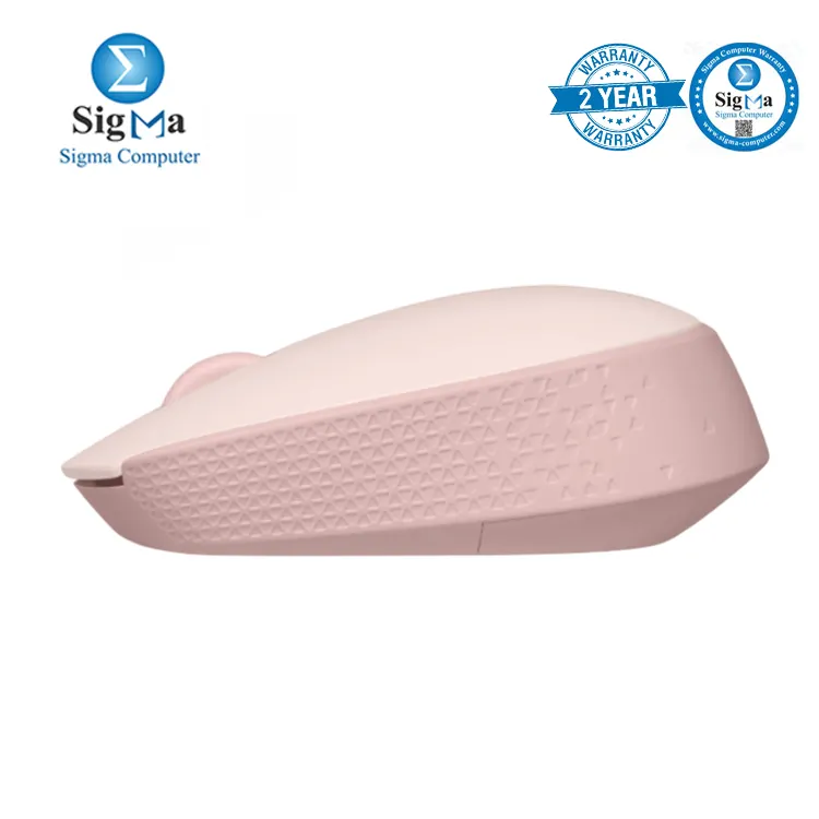 Logitech M171 Wireless Mouse Rose 1000 DPI 2.4GHz wireless 3 buttons 12-month battery USB receiver - 910-006865