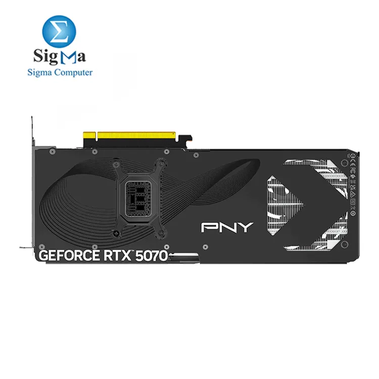 PNY GeForce RTX 5070 OC Triple Fan     Blackwell  12GB GDDR7  6144 CUDA cores  2.16GHz base clock  250W TDP  3x DP  1x HDMI  dual 8-pin