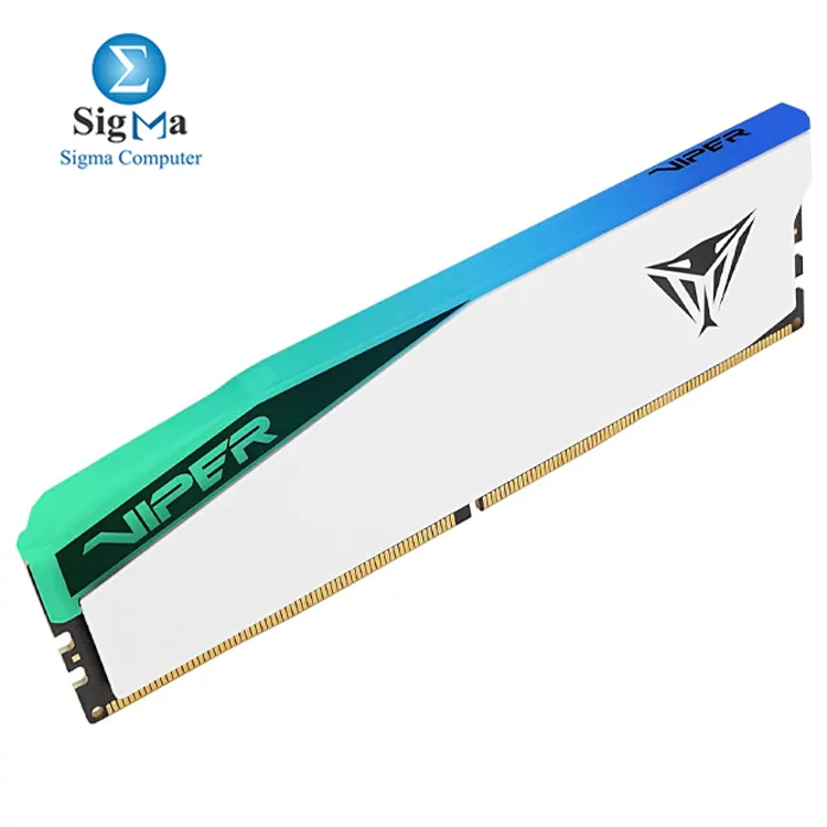  Patriot Viper Elite 5 RGB DDR5 RAM 32GB  1X32GB  6000MT s CL30 1.35v UDIMM Desktop Gaming Memory Compatible with Intel XMP AMD Expo - PVER532G60C30W