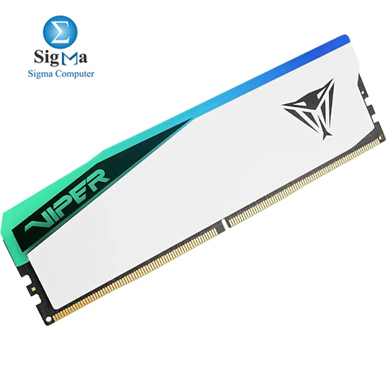  Patriot Viper Elite 5 RGB DDR5 RAM 32GB  1X32GB  6000MT s CL30 1.35v UDIMM Desktop Gaming Memory Compatible with Intel XMP AMD Expo - PVER532G60C30W