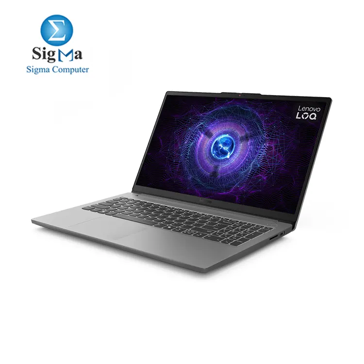 Lenovo LOQ essential 83LK0074AX Intel Core i5-12450HX - NVIDIA RTX 2050 4GB - 16GB DDR5 4800MHz - 512GB M.2 - 15.6-Inch FHD IPS  144Hz 100  sRGB - Dos - Lenovo LOQ M100 RGB Mouse