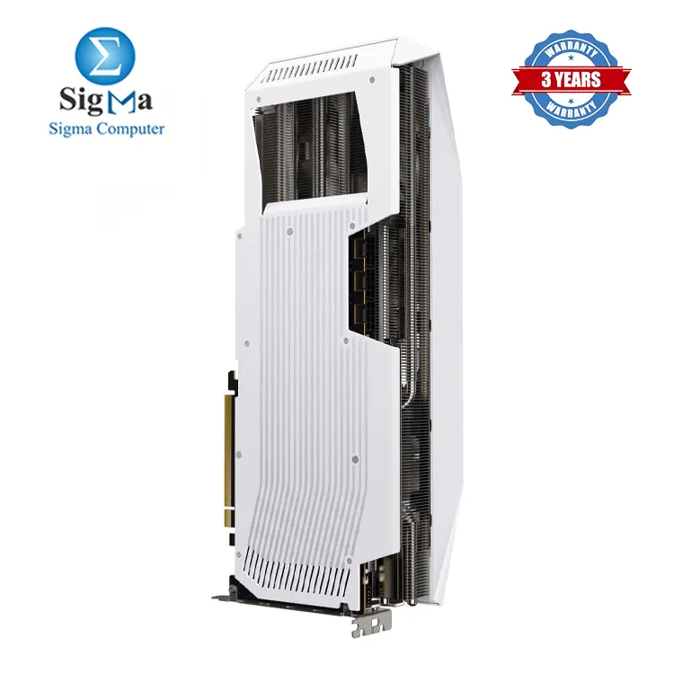 XFX Mercury AMD Radeon RX 9070XT OC White Magnetic Air Edition with RGB 16GB GDDR6, RDNA 4, 3100MHz Boost, 256-bit, PCIe 5.0, 3x DP 2.1, 1x HDMI 2.1, Triple-Fan