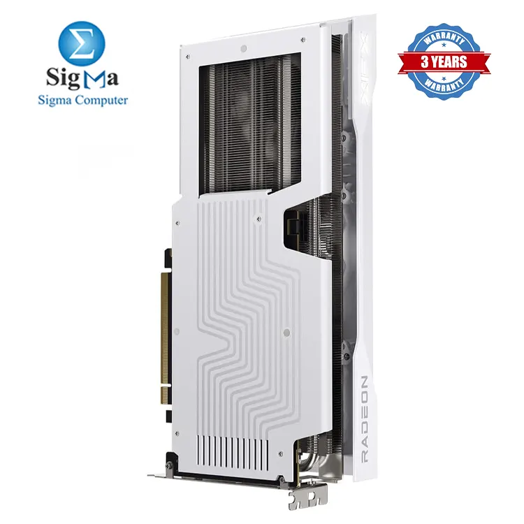 XFX Swift AMD Radeon RX 9060 XT OC White Triple Fan Gaming Edition 16GB GDDR6  RDNA 4  3320MHz Boost  128-bit  Triple Fan  2x DP 2.1  HDMI 2.1  1x 8-pin  PCIe 5.0.