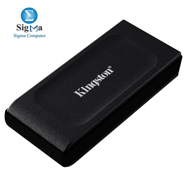 KINGSTON SSD External XS1000 1TB BLACK Up to 1050/1000 MB/s USB 3.2 Gen.2 Type-A	