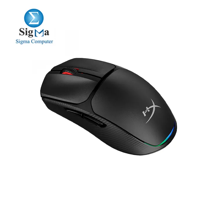 HyperX Pulsefire Fuse Wireless Mouse     6 buttons  up to 12000 DPI  Pixart PAW3311 sensor  85h battery  USB-A   Bluetooth  compatible with PC PS5 Xbox.