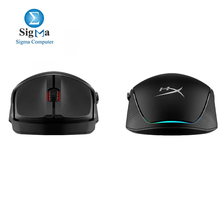 HyperX Pulsefire Fuse Wireless Mouse     6 buttons  up to 12000 DPI  Pixart PAW3311 sensor  85h battery  USB-A   Bluetooth  compatible with PC PS5 Xbox.