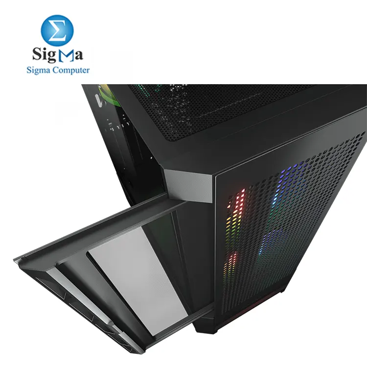 Cougar Airface RGB   STC 600W     Mid tower case with 3 ARGB fans  E-ATX support  330mm GPU clearance  and 600W PSU with 86  efficiency  Japanese capacitors  and full protection features.