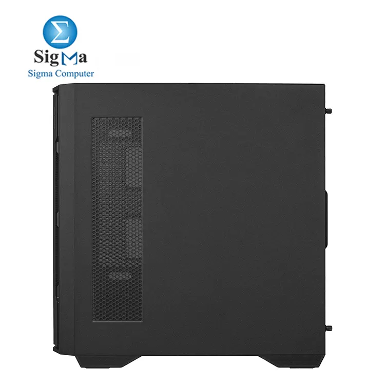 Cougar UNIFACE RGB Black – Mid Tower case with E-ATX support, 400mm GPU clearance, 4 pre-installed ARGB fans, USB-C, tempered glass, and 420mm radiator support.