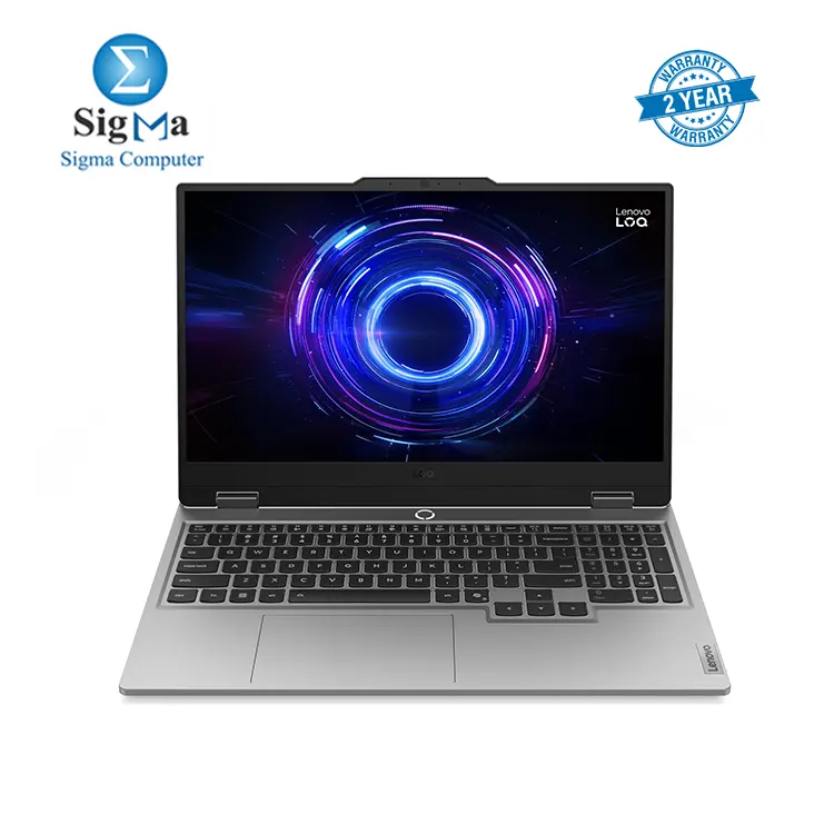 Lenovo LOQ 15IRX10 83JE00D5ED Intel Core i7-14700HX - NVIDIA RTX 5060 8GB - 24GB DDR5 4800MHz - 512GB M.2 - 15.6-Inch FHD IPS, 144Hz, 100% sRGB - DOS