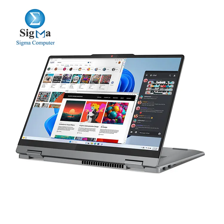 Lenovo IdeaPad 5 2-in-1 14IRU9 83DT008YED Intel Core 7 150U - Integrated Intel Graphics - 16GB LPDDR5x - 512GB SSD - 14-Inch WUXGA IPS Touchscreen - Windows 11