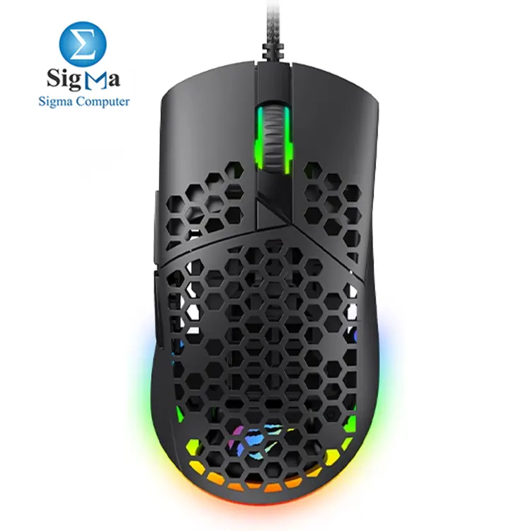 Havit MS1036 RGB Gaming Mouse Optical sensor 4-level adjustable DPI programmable buttons ergonomic anti-slip design RGB lighting adjustable weights USB wired multi-OS compatible. Havit MS1036 RGB Gaming Mouse Optical sensor 4-level adjustable DPI programmable buttons ergonomic anti-slip design RGB lighting adjustable weights USB wired multi-OS compatible.