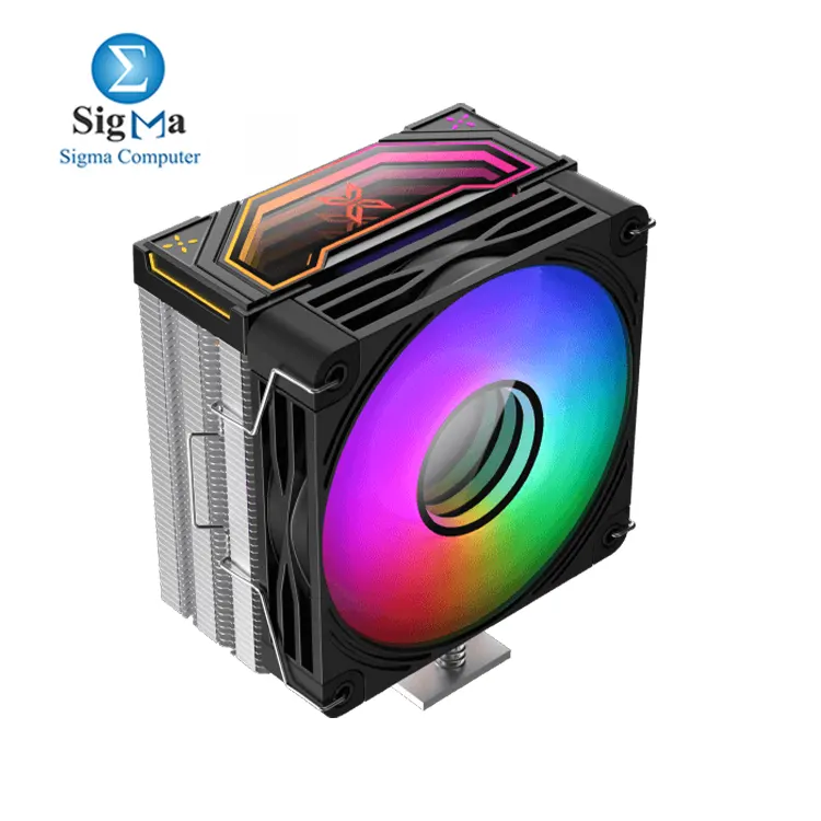 Xigmatek EPIX II 120mm RGB CPU Air Cooler 4x 6mm heat pipes 225W TDP 69.3 CFM airflow 28.6 dBA Intel AMD compatible. Xigmatek EPIX II 120mm RGB CPU Air Cooler 4x 6mm heat pipes 225W TDP 69.3 CFM airflow 28.6 dBA Intel AMD compatible.