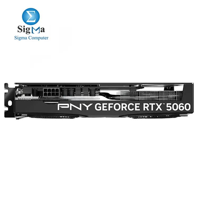PNY GeForce RTX 5060 Overclocked Dual Fan     8GB GDDR6  3840 CUDA cores  2280 MHz  Blackwell architecture  PCIe 4.0.