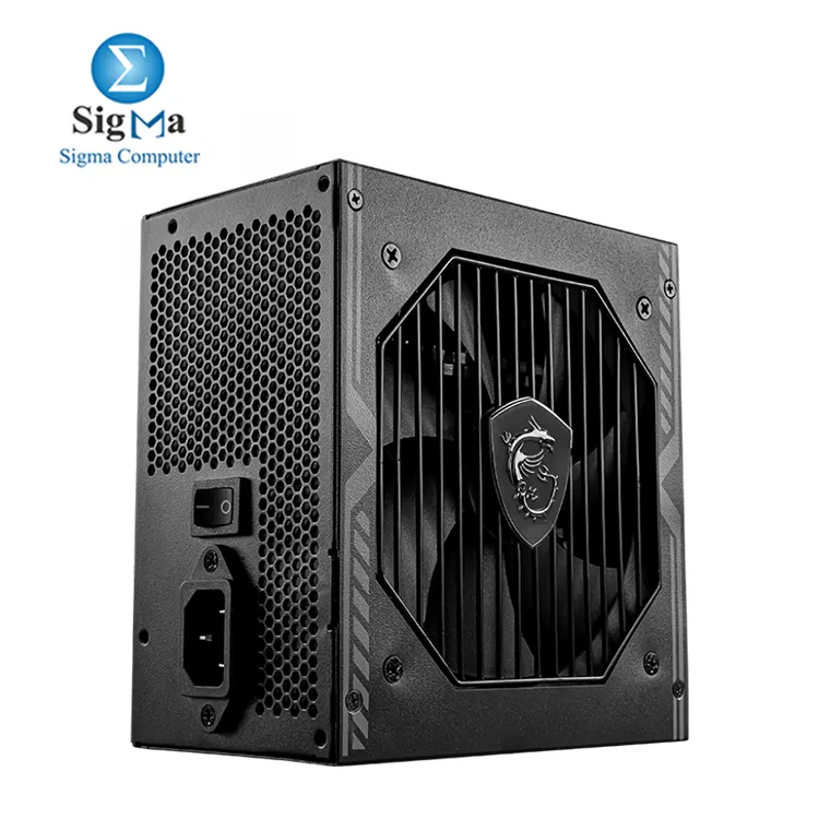 MSI MAG A750BN PCIE5 – 750W PSU, 80 PLUS Bronze, PCIe 5.0 (300W) support, 120mm fan, DC to DC & Active PFC design, full protection features
