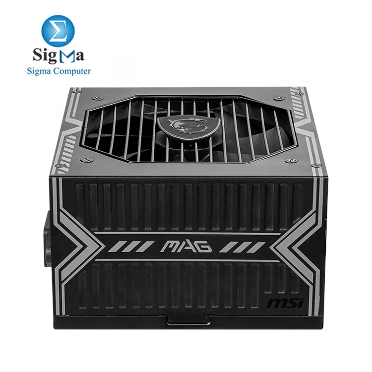 MSI MAG A750BN PCIE5 – 750W PSU, 80 PLUS Bronze, PCIe 5.0 (300W) support, 120mm fan, DC to DC & Active PFC design, full protection features