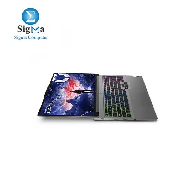 LENOVO Legion 5 16IRX9 83DG004NUS Intel Core i7-14650HX - RTX 4060 8GB - 32GB DDR5 5600MHz - 1TB M.2 GEN4 - 16 WQXGA IPS 100 - 350nits - sRGB 165Hz - RGB Backlit keyboard - Windows 11 - LUNA GREY